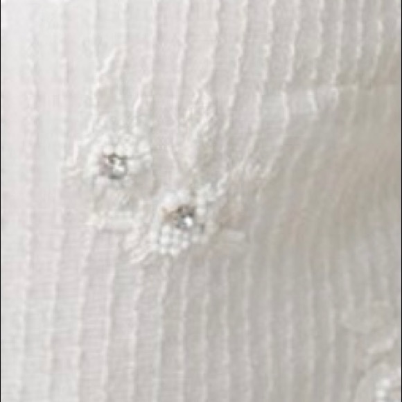 NWT WHBM Sequin Tank with Floral Embroidery - Picture 4 of 9